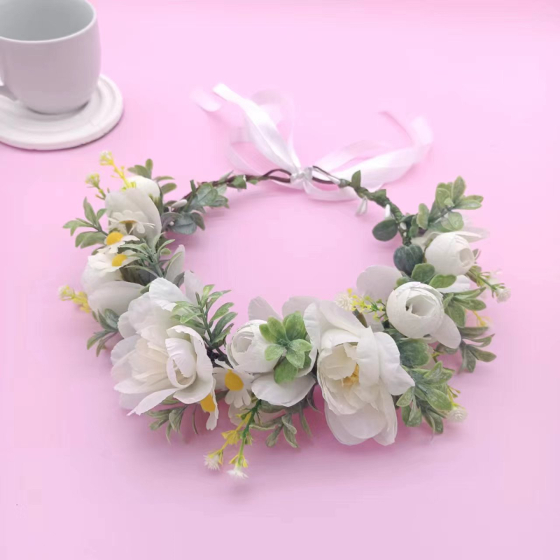 Hajpánt virágos mintával, anyaga szövet, Xin orange jewelry márka, női stílus