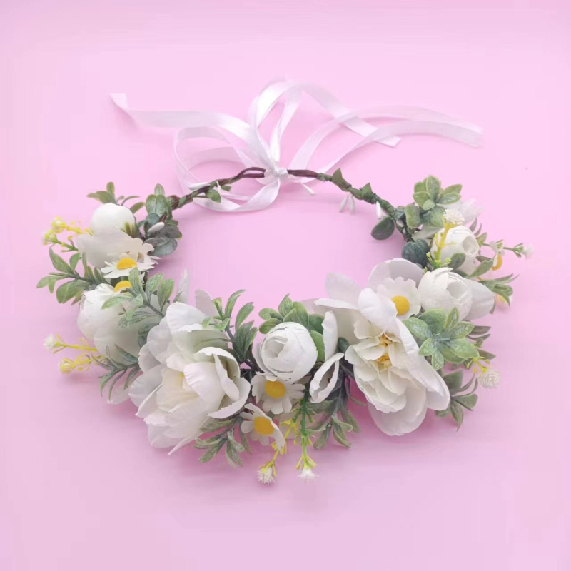 Hajpánt virágos mintával, anyaga szövet, Xin orange jewelry márka, női stílus