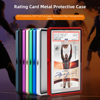 Univerzális géppel megmunkált fém védőtok gyűjtőkártyákhoz — ütésálló, porálló, kopásálló