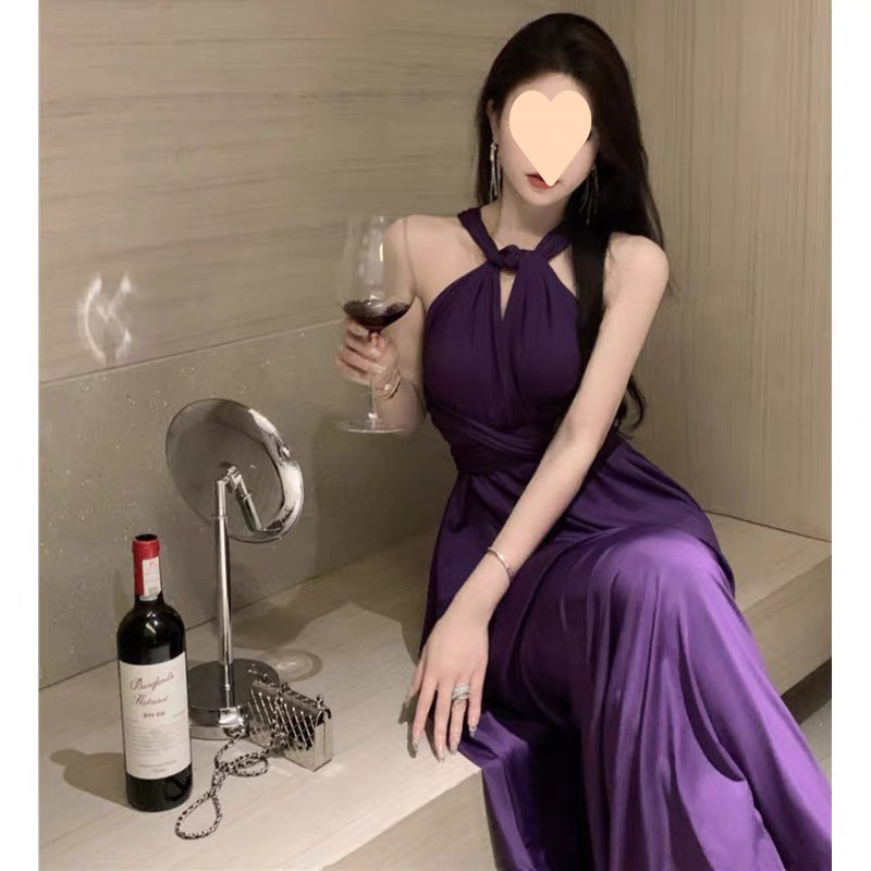 Rochie NORNS GIRL cu model abstract, material modal, lungime medie, guler înalt