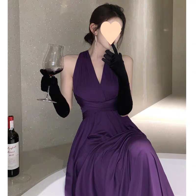 Rochie NORNS GIRL cu model abstract, material modal, lungime medie, guler înalt