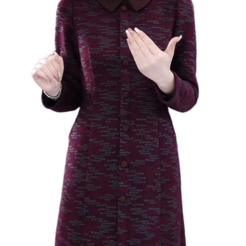 Ruha vállpántokkal, kínai stílusban, hosszú ujjú, kerek nyakú, középtől hosszú hosszúságú