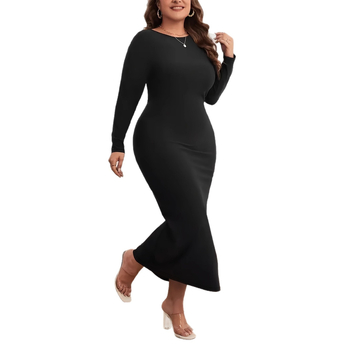 Ruha — rugalmas poliészter/spandex keverék, egyszínű, hosszú ujjú, álló gallér, hosszú szabás