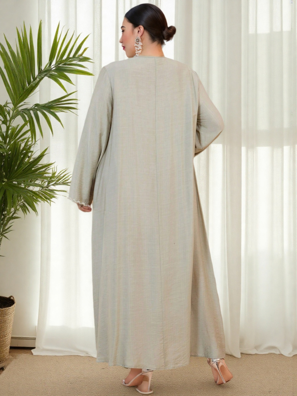 A-vonalú ruha hosszú ujjú, virágos mintával, poliészter anyag, őszi 2025