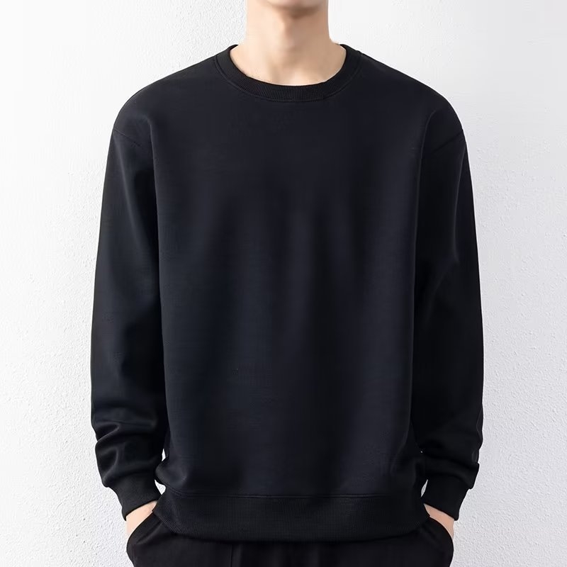 Flīsa iekšējā odere džemperis, apaļš kakls, garas piedurknes, brīvā piegriezuma, poliestera audums