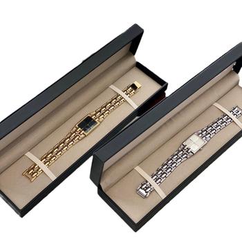 Páros női kvarc karóra Swiss ETA mozgatással, eredet Svájc, rozsdamentes acél tok és rozsdamentes acél karkötő