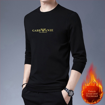 Vīriešu džemperis ar apaļu kaklu, garām piedurknēm, flīsa biezums, 96% poliesteru, burti drukāšana, šaura piegriezuma, piemērots vidēja vecuma vīriešiem