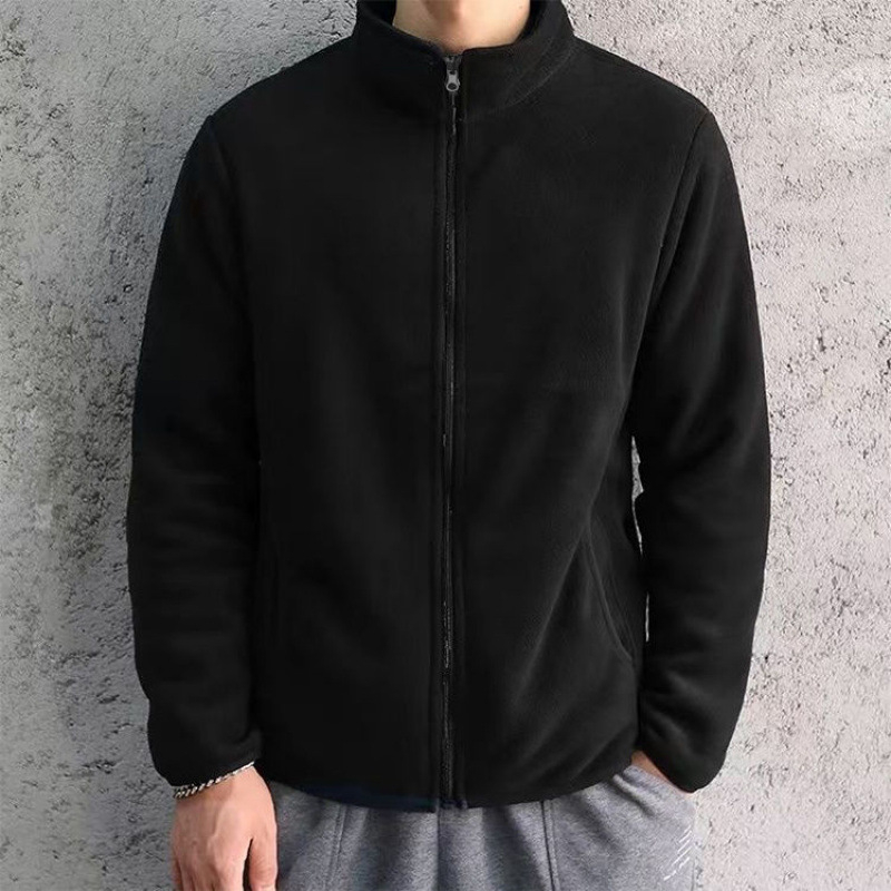 Поларено яке с качулка, райе, памучна тъкан, подплата полиестер