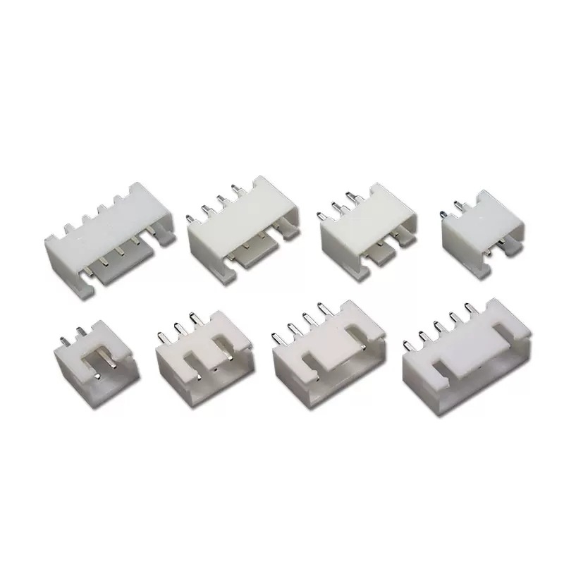 XH serija 2.54 mm ravni pin-header, 2P–20P, bakreni kontakti