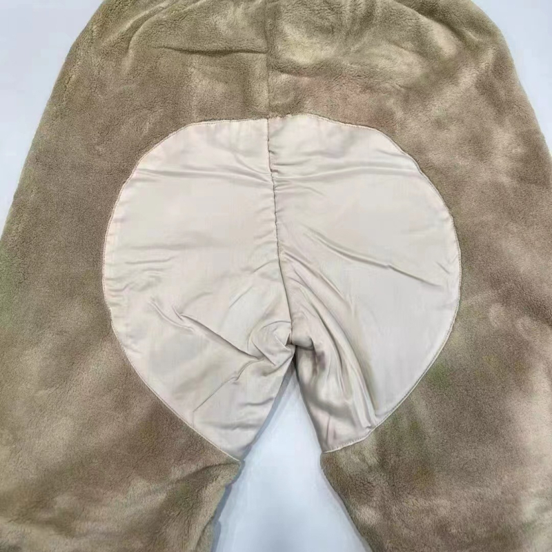 Zimski fleksi set jakna i hlače, unisex, fleksi tkanina s dvostrukim plišastim podstavom, kardigan stil i drugi stilovi