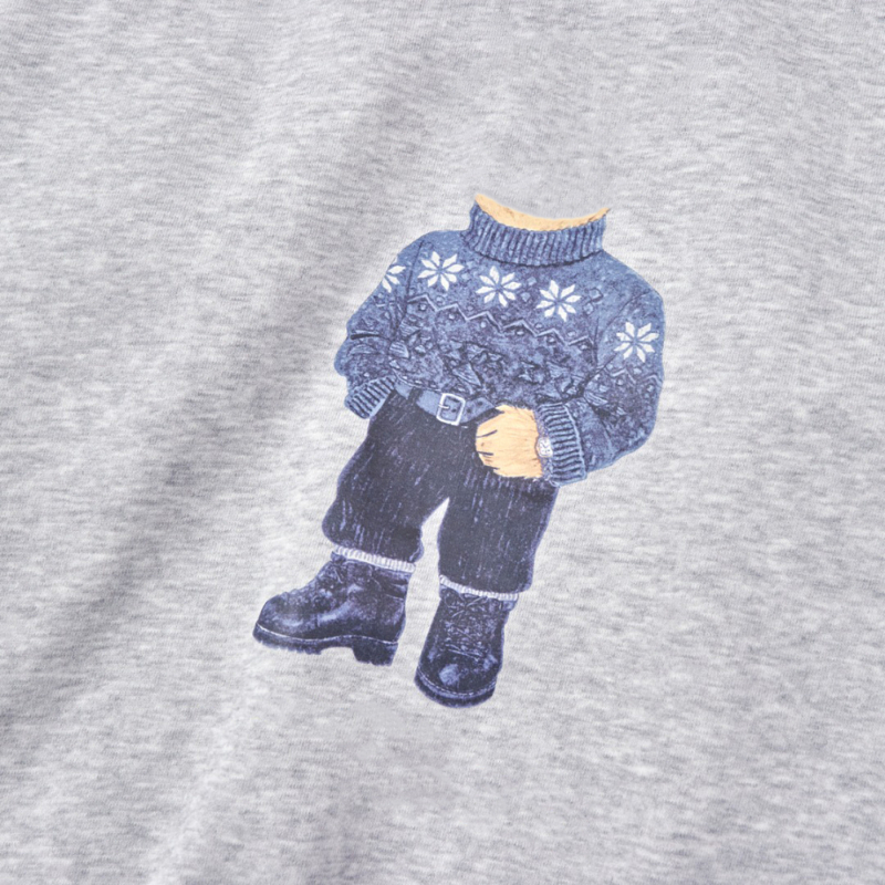 Ženska dukserica s printom crtanih likova, kapuljača, od velura s fleksom