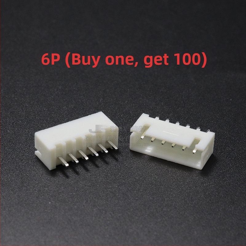 JE XH-nA 2,54 mm pin header, 2–20 pozícií, meď kontakty, 3C digitálna elektronika
