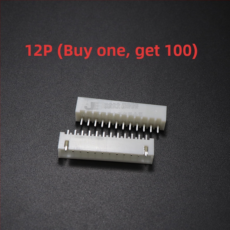 JE XH-nA 2,54 mm pin header, 2–20 pozícií, meď kontakty, 3C digitálna elektronika