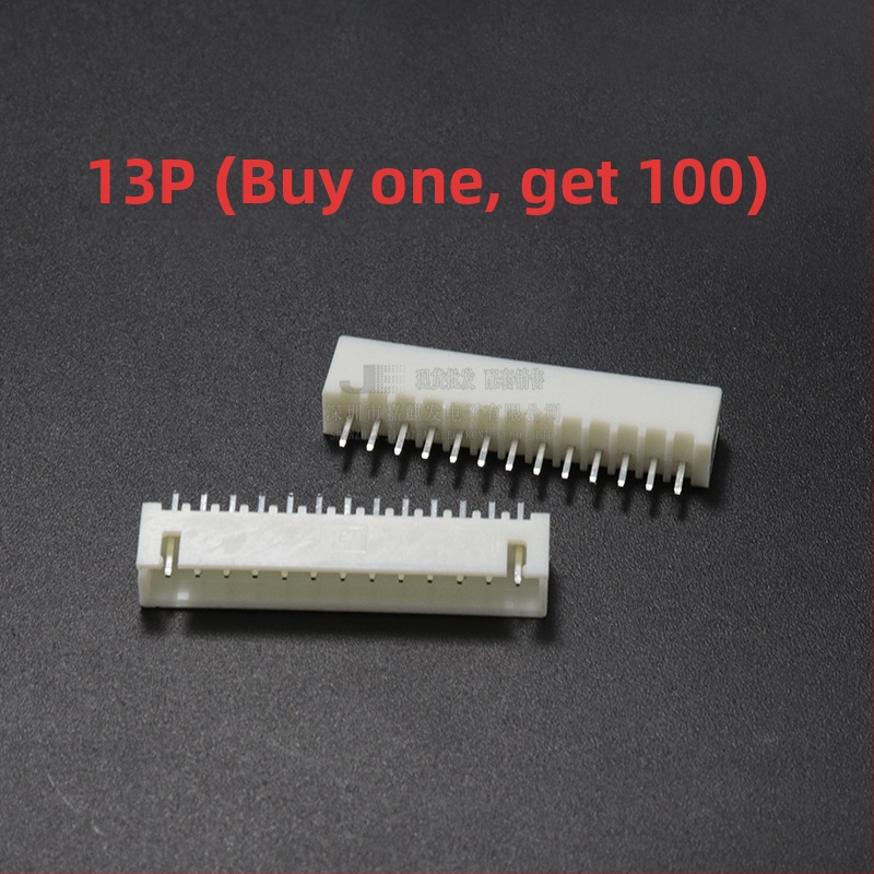 JE XH-nA 2,54 mm pin header, 2–20 pozícií, meď kontakty, 3C digitálna elektronika