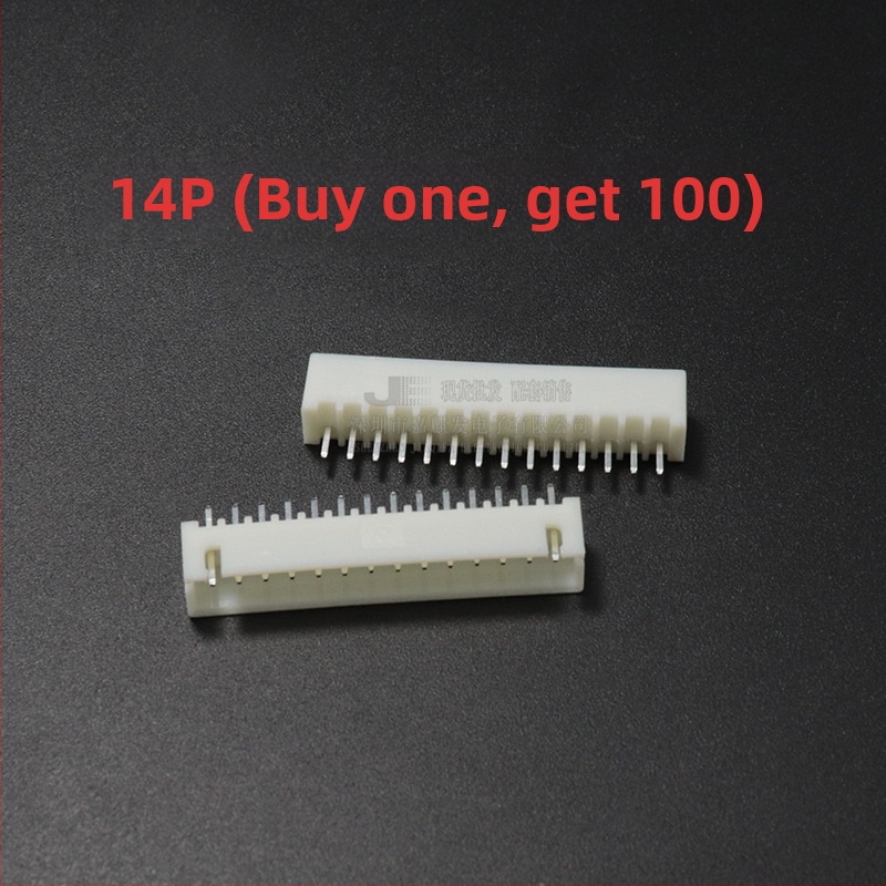 JE XH-nA 2,54 mm pin header, 2–20 pozícií, meď kontakty, 3C digitálna elektronika