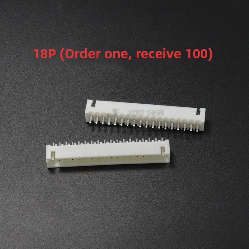 JE XH-nA 2,54 mm pin header, 2–20 pozícií, meď kontakty, 3C digitálna elektronika