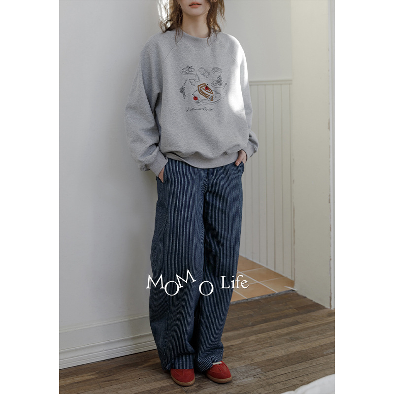 Ženski hoodie s kapuljom – udoban kroj, raglan dugi rukavi, okrugli izrez, pamuk-poliester smjesa
