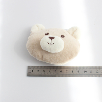 Spona za kosu s medvjeđim likom – kristalno mekan materijal, za djecu; upotreba: spona za kosu, kapa, šal