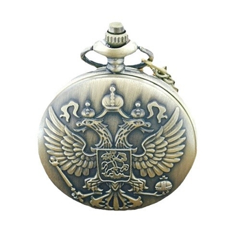 Džepni sat s retro rimskim brojevima, kvarcni mehanizam, brojčanik 45 mm, debljina 9 mm, unisex, svjetsko vrijeme.