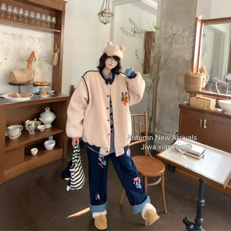 Ženska jakna Chihuahua Fairy: anime i crtani motivi, fleece materijal, pamuk 95%+ smjesa, slobodan kroj, okrugli izrez