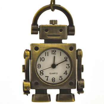 Ρολόι τσέπης-κολιέ με κίνηση quartz SL68, κυκλικό καντράν, περίβλημα από κράμα, λουράκι από κράμα