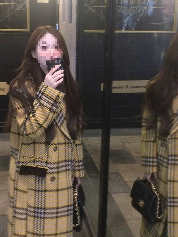 Ženski chenille kaput, kratka silueta, ležerni kroj, ovratnik sakou, korejsko-japanski ležerni stil