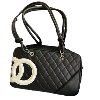 Torba od prave kože, jastukastog oblika, Boston stil, zatvarač, poliester podstava, unutarnja pretinica za mobitel, dvostruke naramenice, ljeto 2025