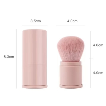 Lightly Apply Makeup Brush μονοκεφαλική συρόμενη βούρτσα πούδρας - βούρτσα για πούδρα και ρουζ, φορητό εργαλείο ομορφιάς, μοντέλο 01