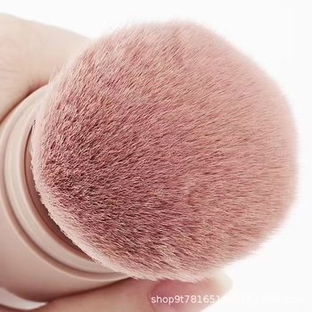 Lightly Apply Makeup Brush μονοκεφαλική συρόμενη βούρτσα πούδρας - βούρτσα για πούδρα και ρουζ, φορητό εργαλείο ομορφιάς, μοντέλο 01