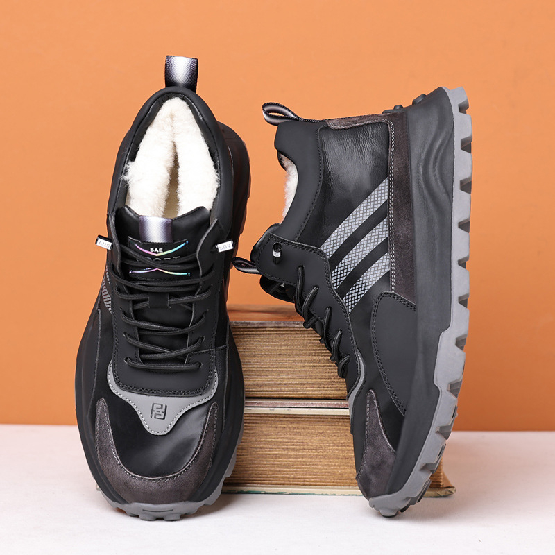 Meeste talvesussid - soojus, vastupidavad, Lycra ülemine osa, kummist talla, igapäevased kodusussid