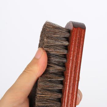 Βούρτσα παπουτσιών με τρίχες αλόγου για φροντίδα και απολύμανση - μοντέρνο μινιμαλιστικό στυλ, κωδικός Qx–m081