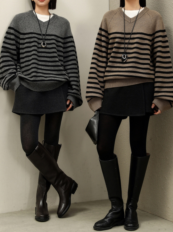 Fustă-pantalon din lână 30%, talie înaltă, textură twill, stil Miu, outfit office elegant