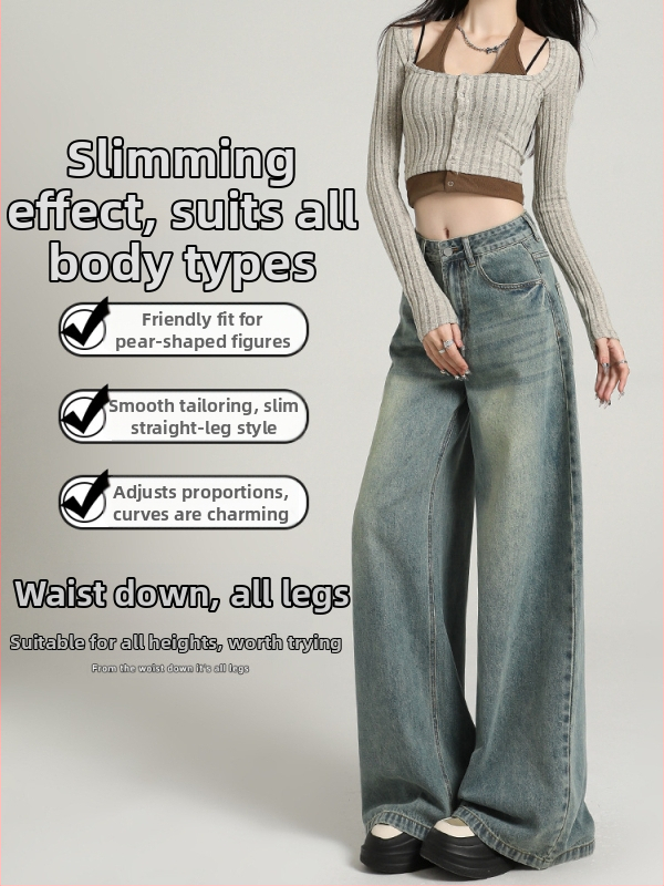 Dámske džínsy z denimu s vysokým pásom, bootcut a micro-flare, mikroelastické, bavlna-poliester zmes, prateľné, jar 2025
