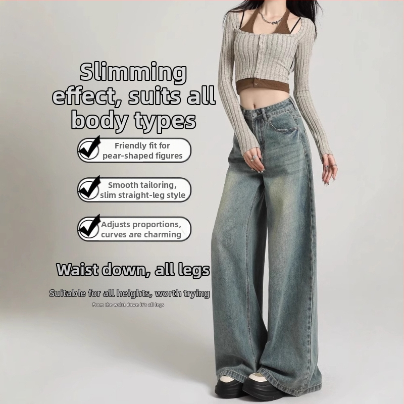Dámske džínsy z denimu s vysokým pásom, bootcut a micro-flare, mikroelastické, bavlna-poliester zmes, prateľné, jar 2025