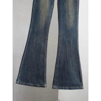 Traperice: cropped, široke nogavice, visok struk, denim, udio glavnog materijala 30-50%