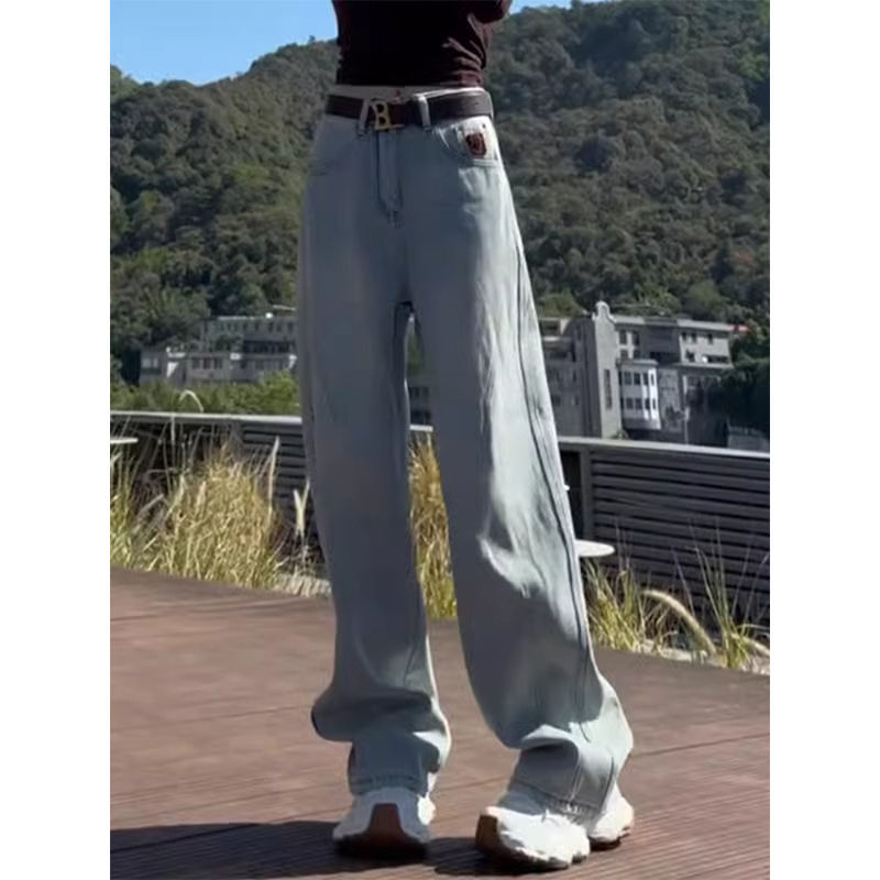 Traperice visokog struka, širokih nogavica, dugačke do poda