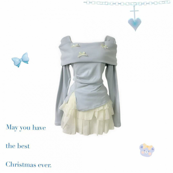 Костюм с пола и топ с едно рамо – дълга пола, печат и багрене, полиестер 95%+, пролет 2025, градски елегантен стил