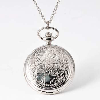 Džepni sat s kvarcnim mehanizmom, Pearl mehanizam, kućište od legure, ogledalo od plastike, starinski stil