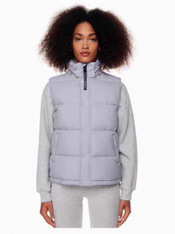 Prsluk s perjem, unisex, Spandex tkanina, punilo bijelim gusjim perjem, A-kroj, ultra kratka duljina ≤40 cm