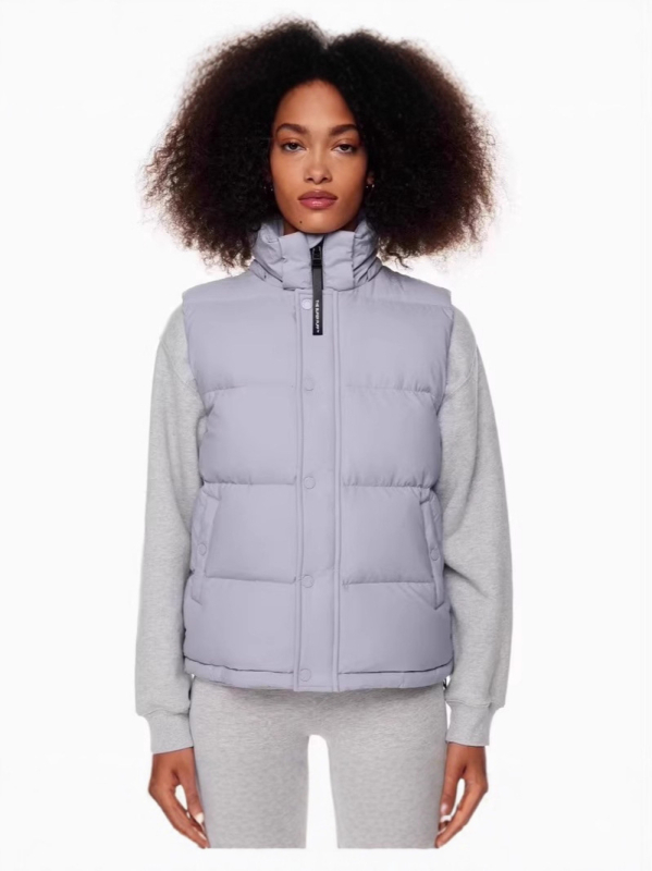 Prsluk s perjem, unisex, Spandex tkanina, punilo bijelim gusjim perjem, A-kroj, ultra kratka duljina ≤40 cm
