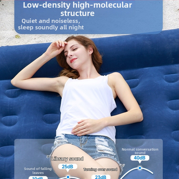 Pūčiamas čiužinys lauko kempingui – vienam asmeniui, nešiojamas sulankstomos oro čiužinys, paviršius iš kompozicinės medžiagos