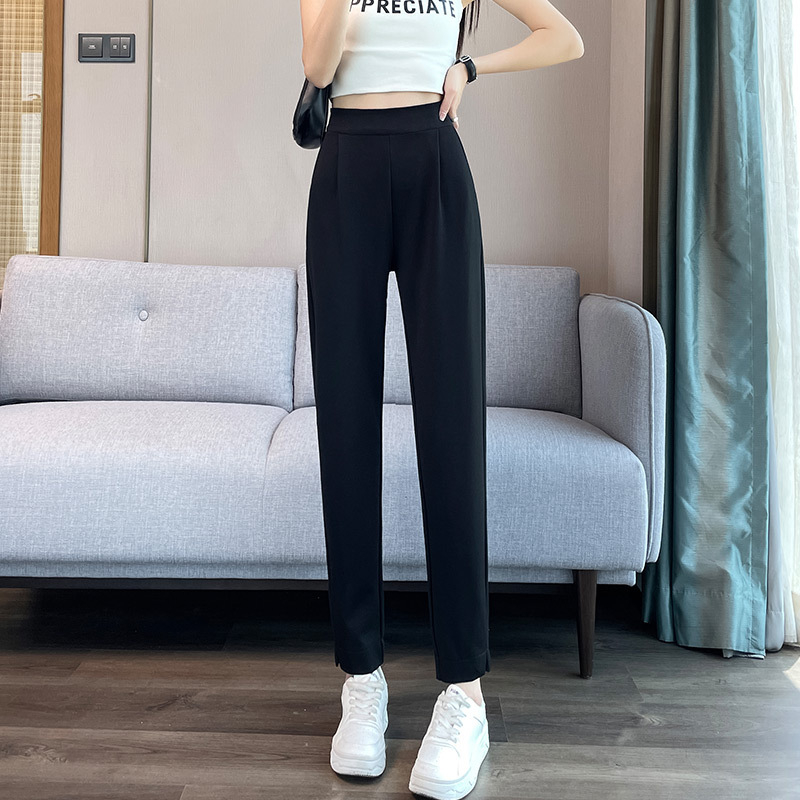 Ženske hareem hlače za ljeto, tanke, visok pojas, sportski casual stil, 2025