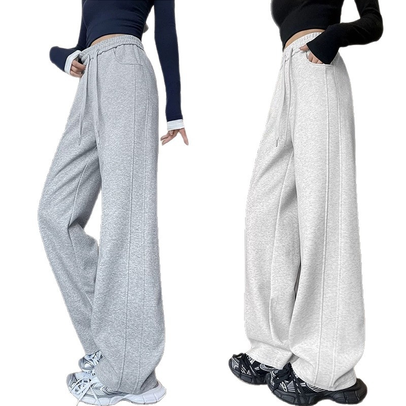 Pantalone ravnog kroja s flis podstavom, rayon s tussah svilenom, elastični pojas, vrlo debeli