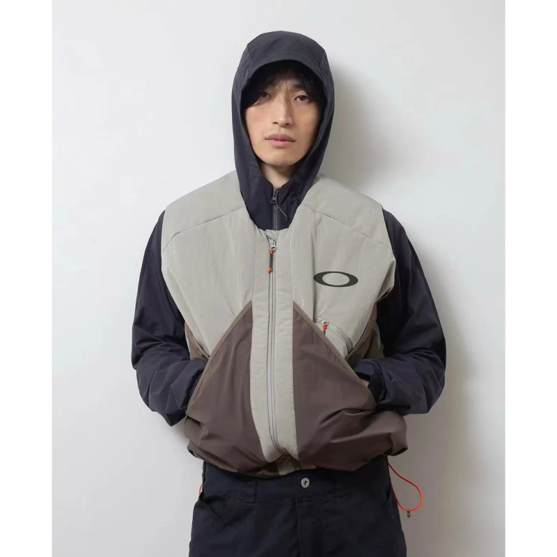 Γιλέκο χωρίς γιακά, λεπτό πολυεστερικό γιλέκο με γέμισμα και επένδυση από πολυεστέρα, χαλαρή γραμμή, ενήλικες unisex