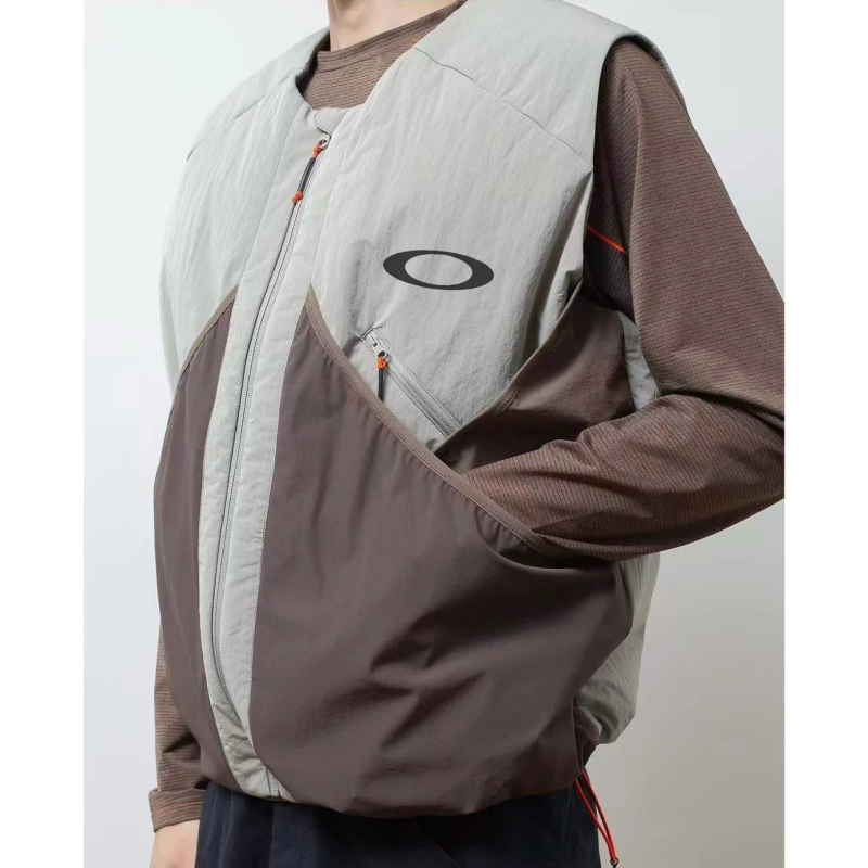 Γιλέκο χωρίς γιακά, λεπτό πολυεστερικό γιλέκο με γέμισμα και επένδυση από πολυεστέρα, χαλαρή γραμμή, ενήλικες unisex