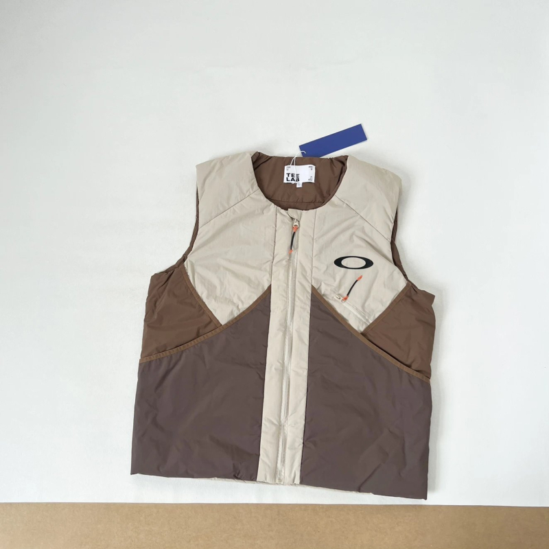 Γιλέκο χωρίς γιακά, λεπτό πολυεστερικό γιλέκο με γέμισμα και επένδυση από πολυεστέρα, χαλαρή γραμμή, ενήλικες unisex