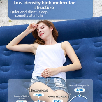 Puhkevoodi telkimiseks ühe inimese jaoks – kaasaskantav, kokkupandav automaatse täitmisega, mudel F986TH58HJ67TT, pind komposiitmaterjalist