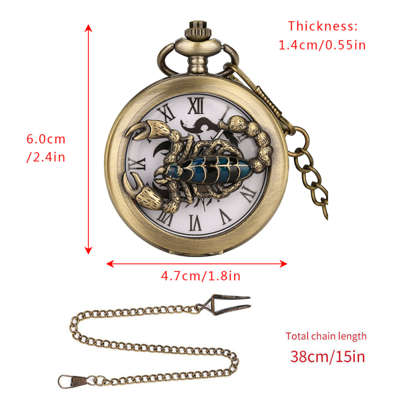 Kabatas pulkstenis ar kvarca kustību, lielisks antīkā stilā, apaļš dial, kustība modelis 68, dekorācijas un pasaules laiks, korpuss sakaļā, plastmasas kristāls, spirālā krona