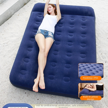 Õhupuhutav voodi välistingimustesse ja koduseks kasutamiseks, ühe isiku jaoks, kaasaskantav kokkupandav disain (Pind: Komposiitkangas; Kasutus: välikämping; Maht: 1 isik; Kaasaskantav)