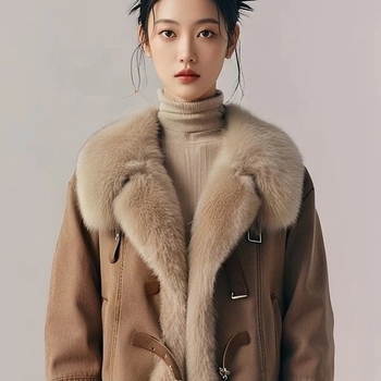 Vesta pentru femei Chenille-Spandex cu guler polo | Croială standardă, Primăvara 2025